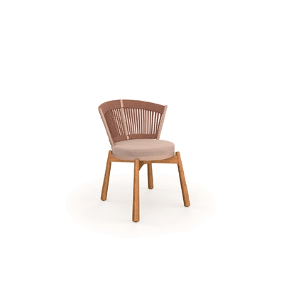 turtle chair armless teak legs